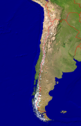 Chile Satellit + Grenzen 2550x4000